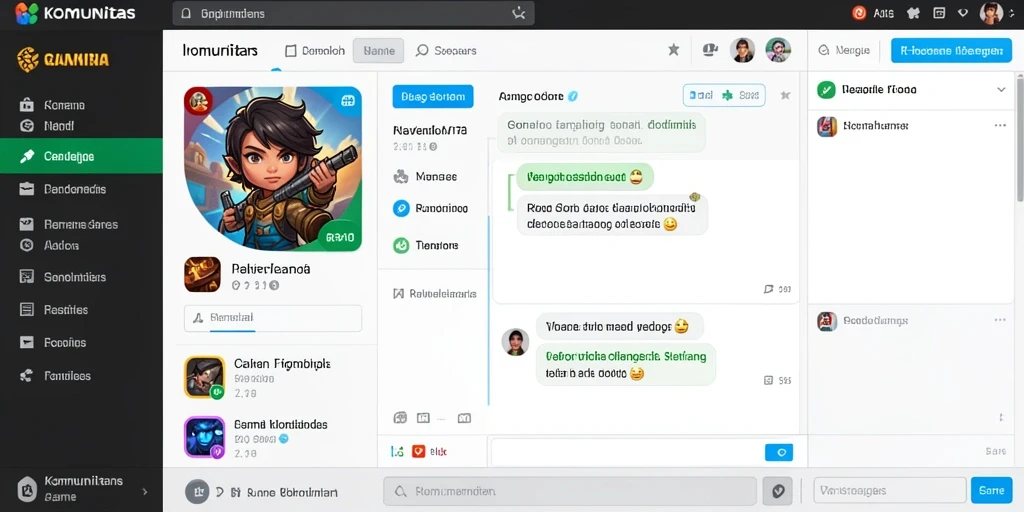 Tangkapan layar menampilkan karakter utama di dunia fantastis.