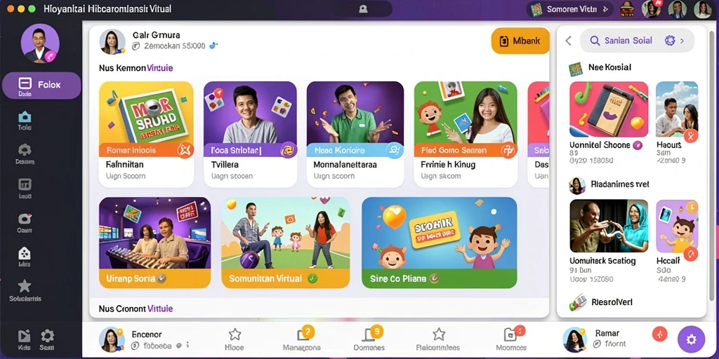 Tangkapan layar yang menunjukkan grafik game yang memukau.