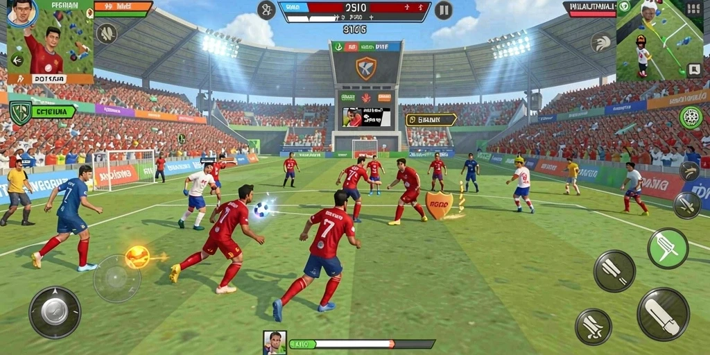 Tampilan antarmuka yang interaktif dan menarik.