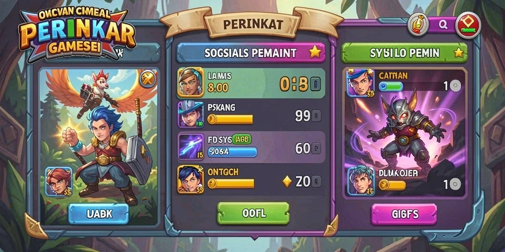 Tampilan grafis yang menawan dan detail karakter.