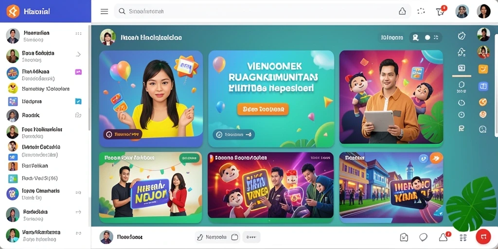Tampilan awal RSNVIP6 yang menarik.
