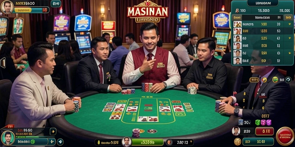 Tampilan karakter samurai yang menarik dan dinamis.
