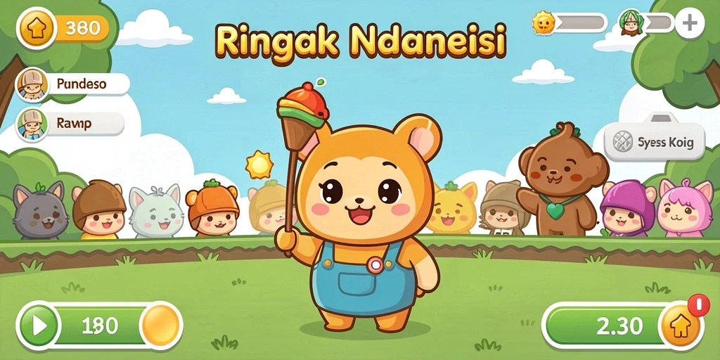 Tampilan antarmuka yang intuitif dan menarik.