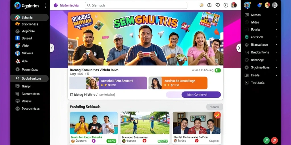 Tampilan utama aplikasi SATSET138 yang menarik.