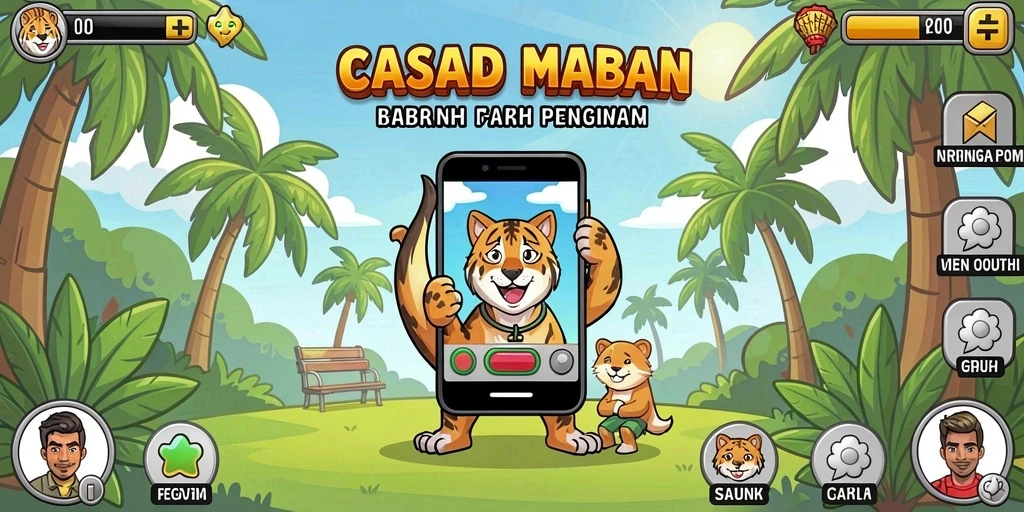 Tampilan antarmuka yang modern dan menarik.