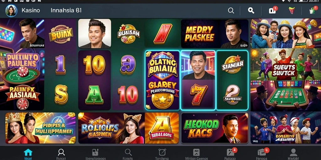Tampilan karakter utama yang menarik.