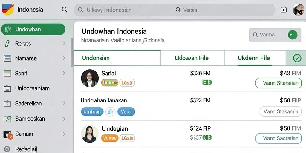 Tampilan antarmuka yang ramah pengguna dan menarik.