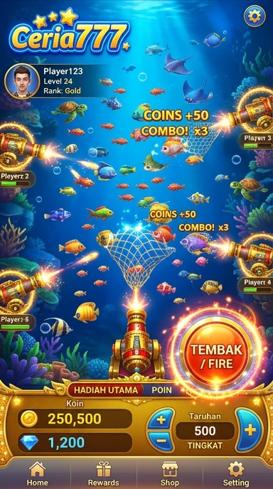 Galeri pratinjau visual ceria777 build APK resmi terbaru